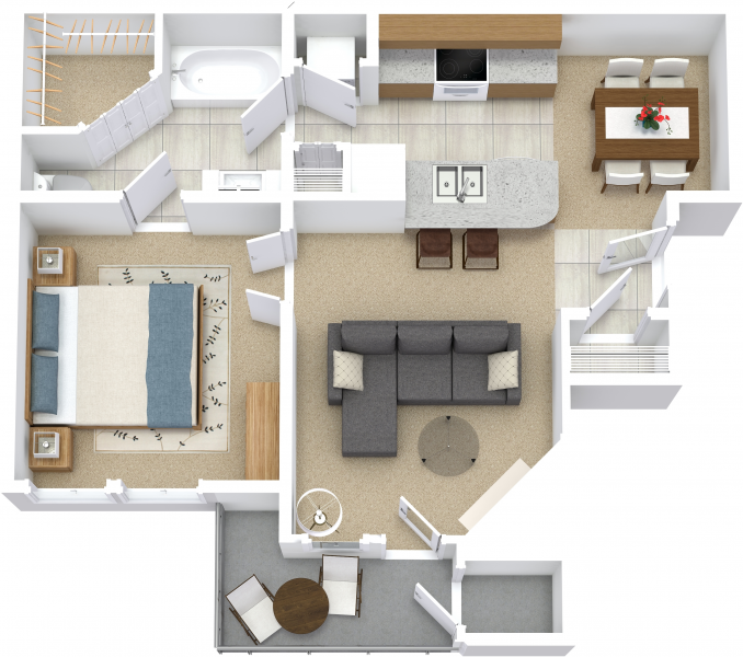 Stone Crossing Apartments, Huntsville Alabama The Alsace
